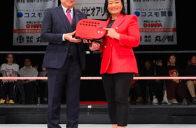 【仙台から、リングへエール】「センダイガールズプロレスリング」へ「たきイオンメディック」を寄贈